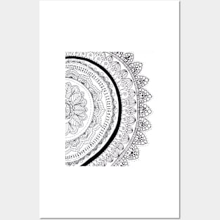 Flower Mandala Posters and Art